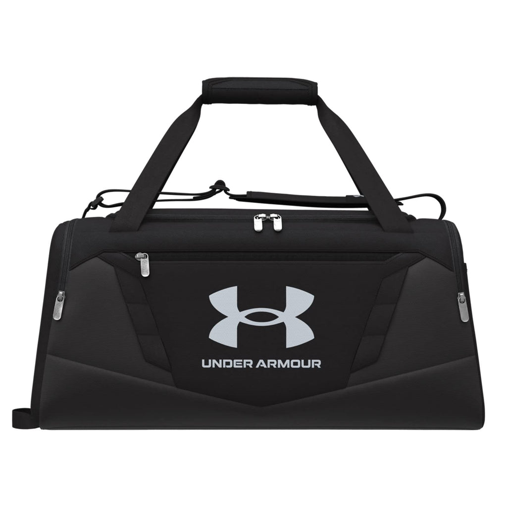 UNDER ARMOUR Unisex Sports Bag Shoulder Bag Travel Bag Undeniable 5.0 Duffle, Colour: Black, Item:-001 Black/Silver, -001 black / silver