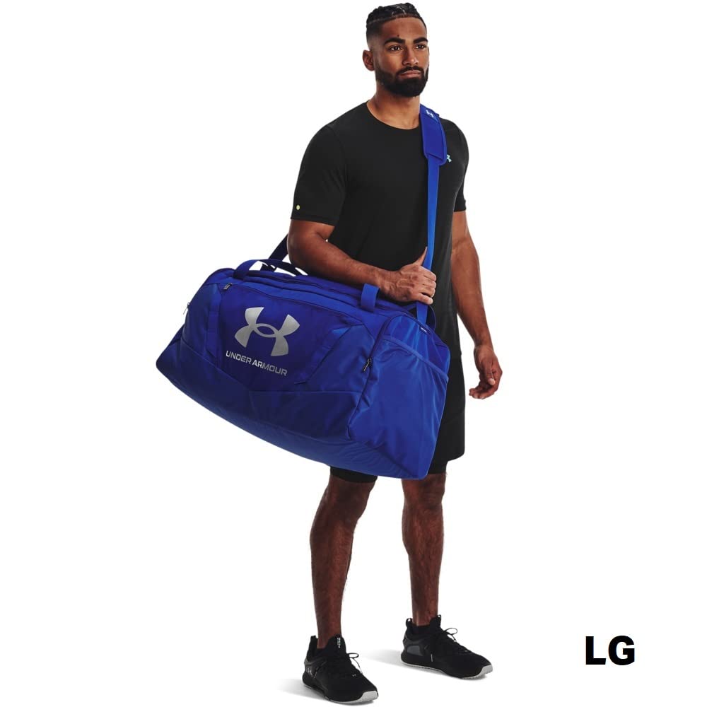 Under Armour unisex Undeniable 5.0 Duffle LG, Royal (400)/Black, One Size Fits Most