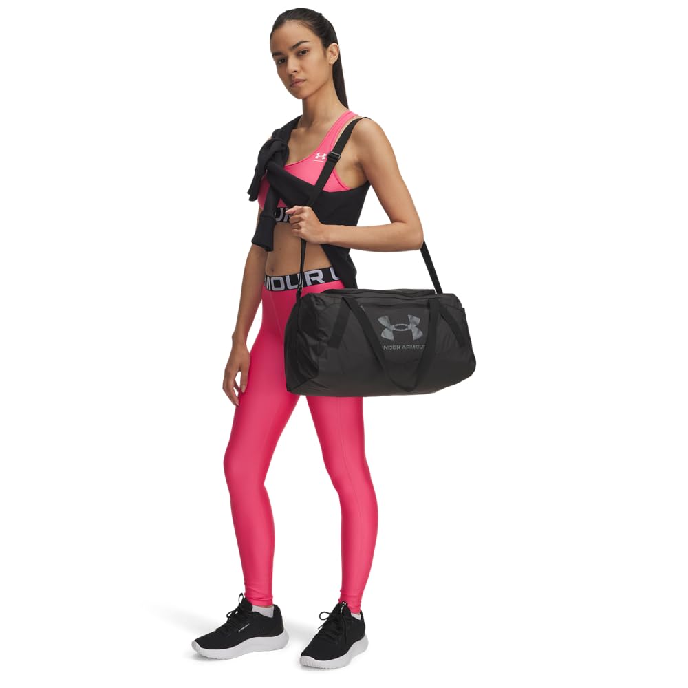 Under Armour Unisex Undeniable 5.0 Packable Duffle XS, (001) Black / / Metallic Gun Metal, One Size Fits Most