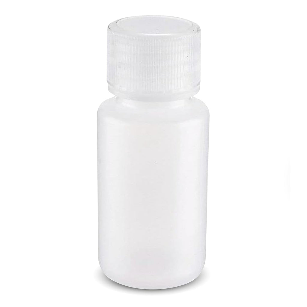 United Scientific™3 Oz Travel Bottles for Toiletries - Leak Proof Toiletry Bottles with Lined Polypropylene Lid - TSA Approved Travel Containers, Clear Screw Top Small Bottle for Liquids, Pack of 6
