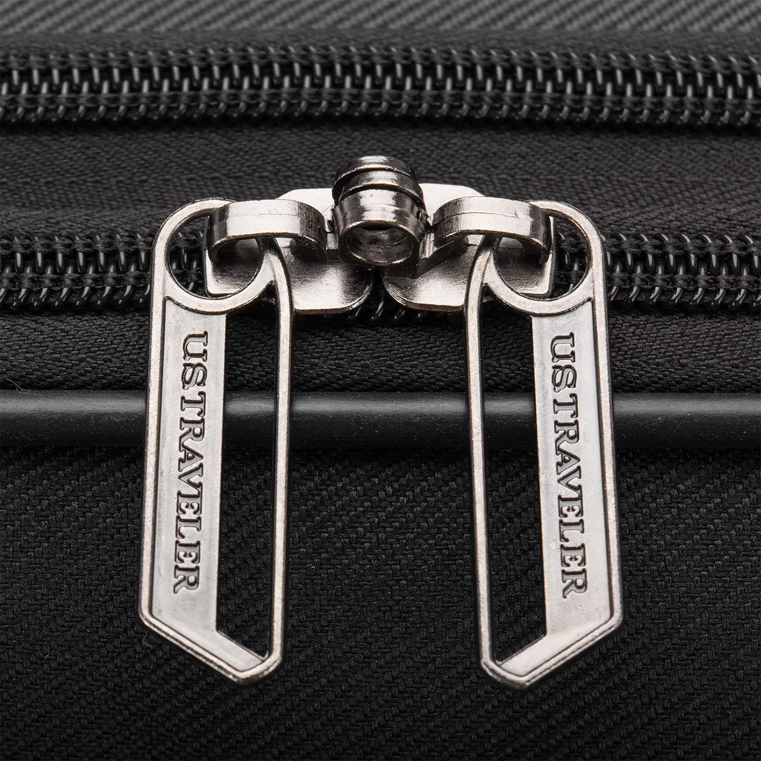 U.S. Traveler Aviron Bay Expandable Softside Luggage with Spinner Wheels, Black, 2 - Piece Set