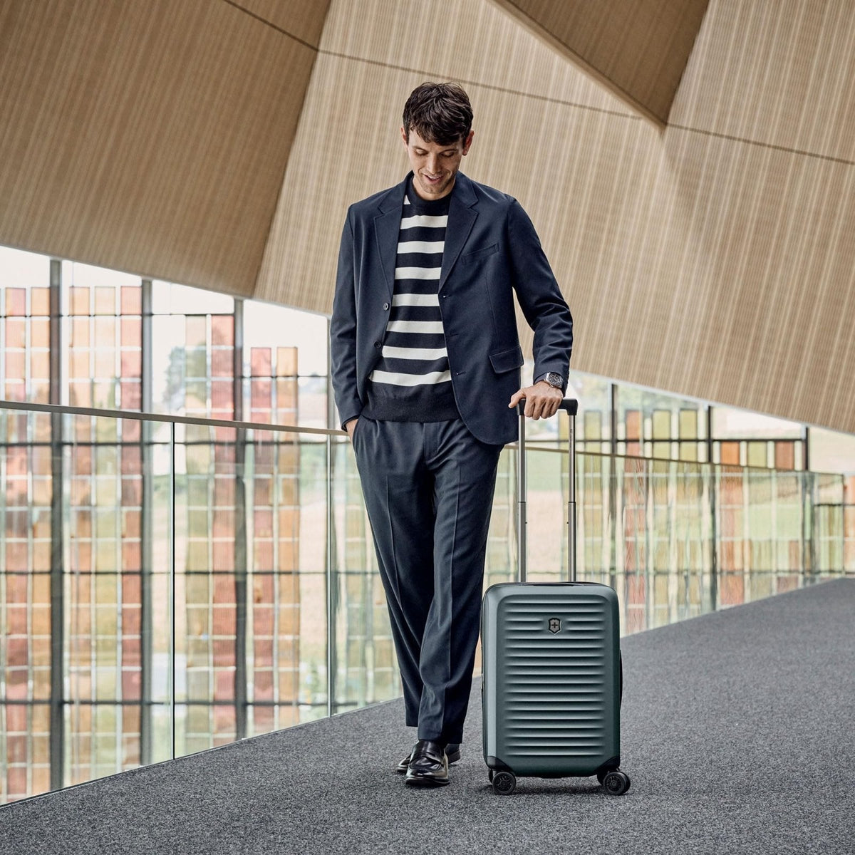 Victorinox Airox Advanced Hardside Frequent Flyer Carry - On - Storm