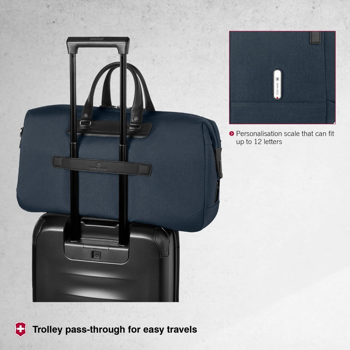 Victorinox Architecture Urban2 Weekender - Carry - All Tote - Melange Blue/Black