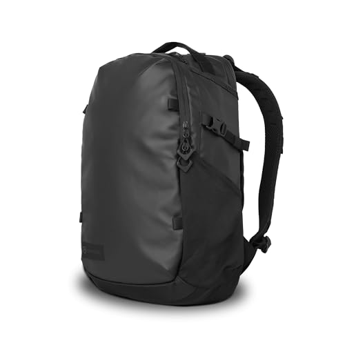 WANDRD NIMBUS 18L: Lightweight Travel Backpack for Men and Women, Weather Resistant Everyday Bag with Padded Shoulder Straps, Laptop Bag and Traveling Bag for Office (Black)