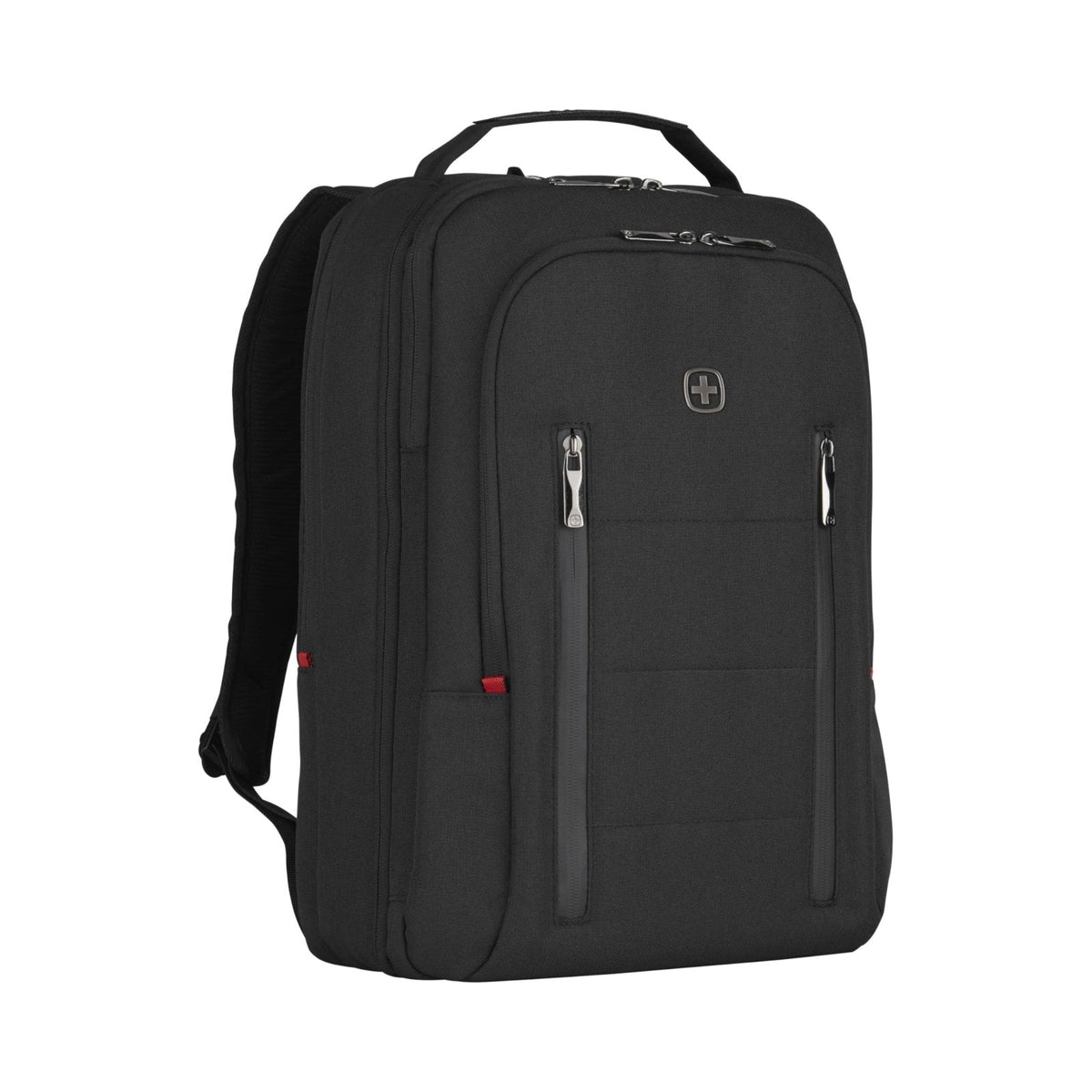 Wenger City Traveler Carry-On Laptop Backpack 40.64 cm 16 Inch with 12 Inch Tablet Pocket Black
