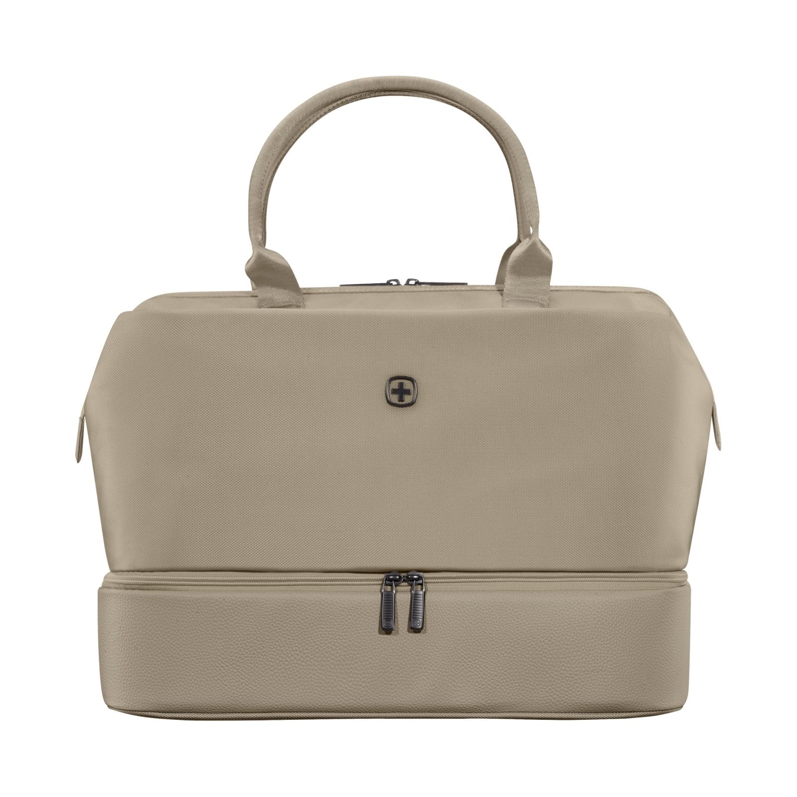 WENGER Weekender Travel Tote Bag – Wide Opening Carry-On with Laptop Pocket, Shoe Compartment, Shoulder Strap & Trolley Sleeve, Tote