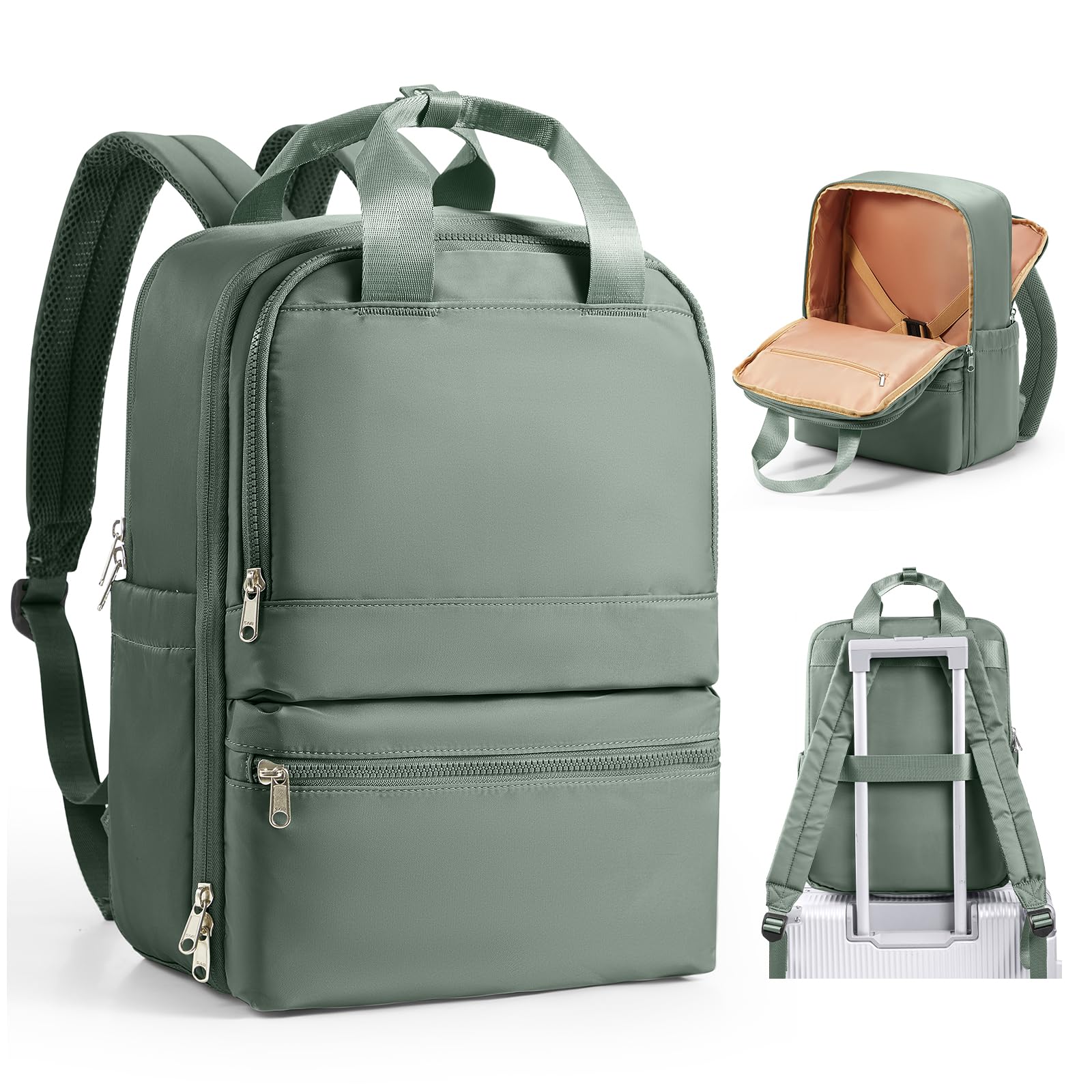 wepadre Small Travel Backpack for Women Men Personal Item Travel Bag Carry on Backpack for Travel Carry on Luggage