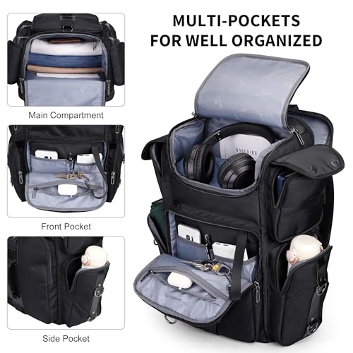 WITZMAN Travel Backpack for Men Carry-on Laptop Backpack