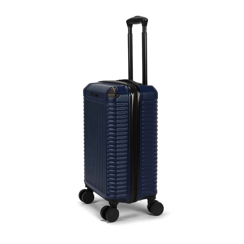 World Traveler Dejuno Abrams 3 - Piece Lightweight Hardside Spinner Luggage Set - Navy