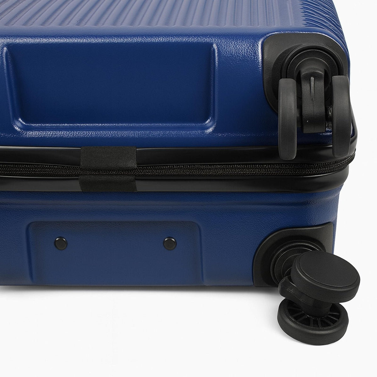 World Traveler Dejuno Abrams 3 - Piece Lightweight Hardside Spinner Luggage Set - Navy