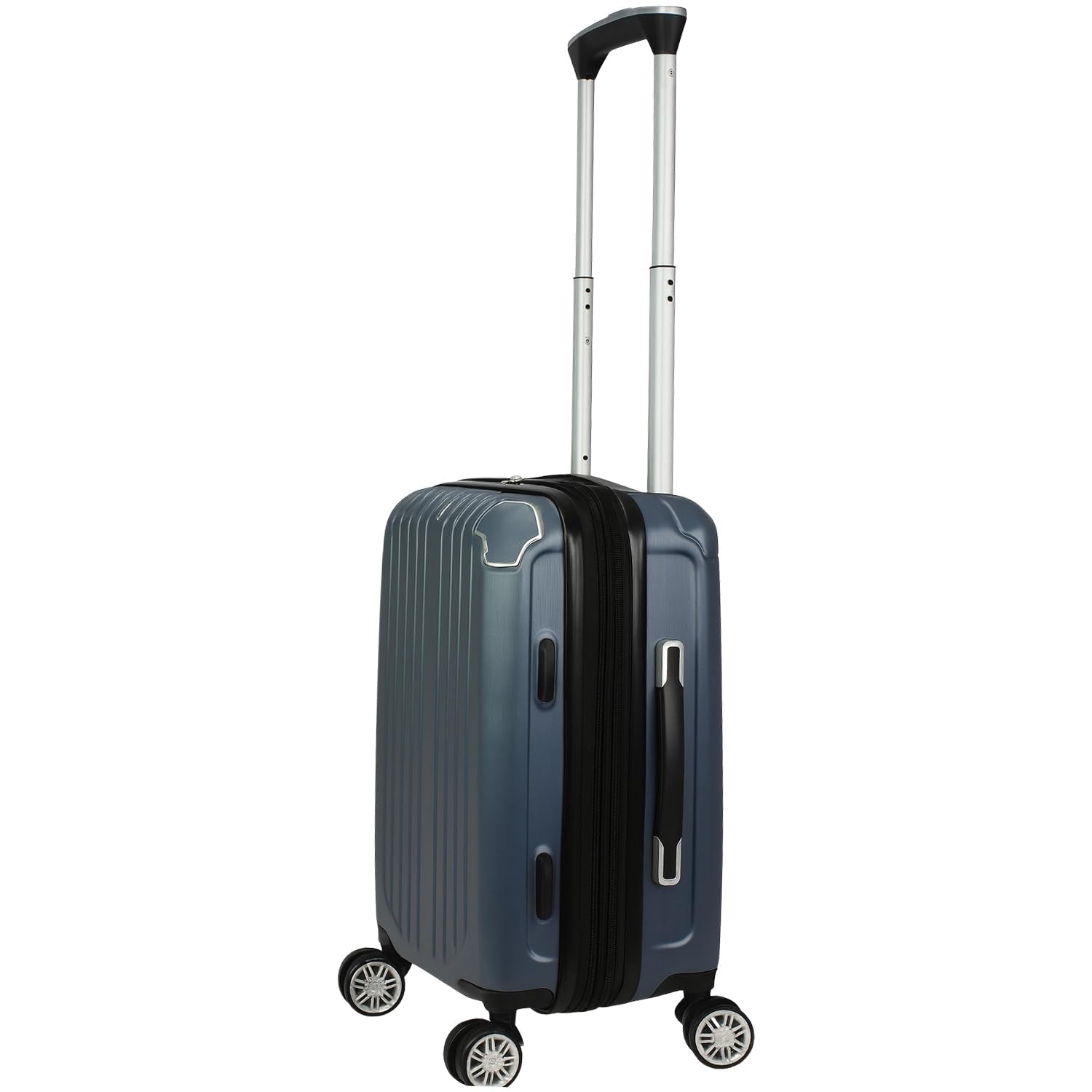 World Traveler Dejuno Beaumont Lightweight Hardside Expandable Spinner Luggage, Blue, 3 - Piece Set(20in,26in,30in)