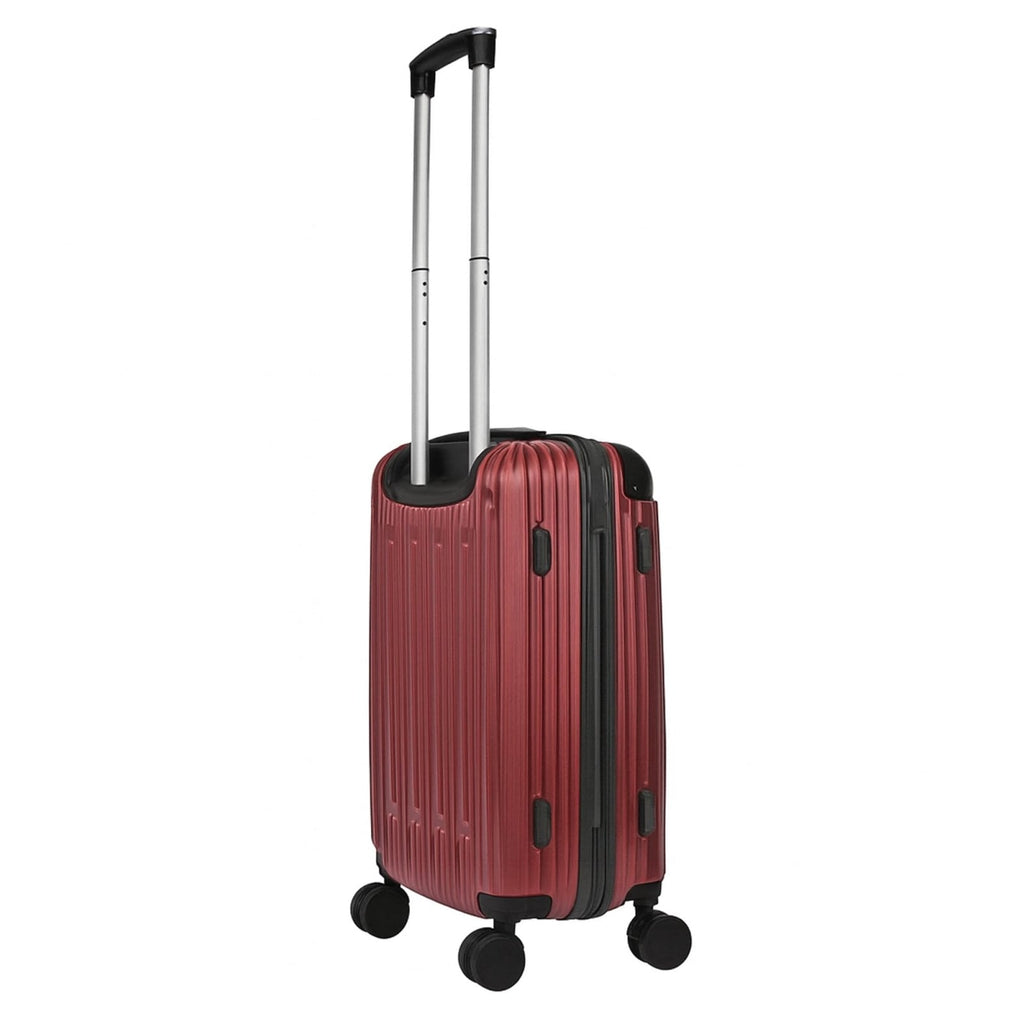 World Traveler Dejuno Cornwall 3 - Piece Lightweight Hardside Spinner Luggage Set - Charcoal