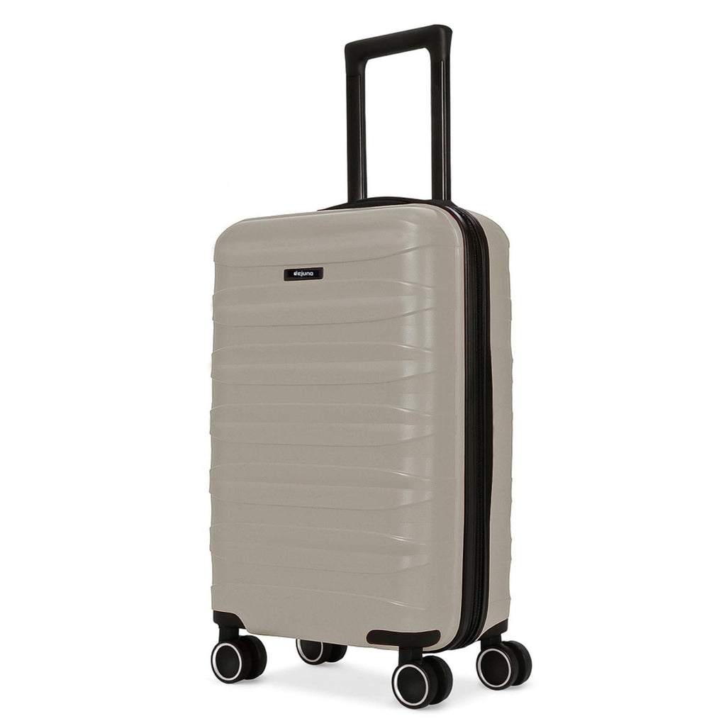 World Traveler Dejuno Motley Lightweight Hardside Expandable Spinner Luggage, Grey, Carry-On