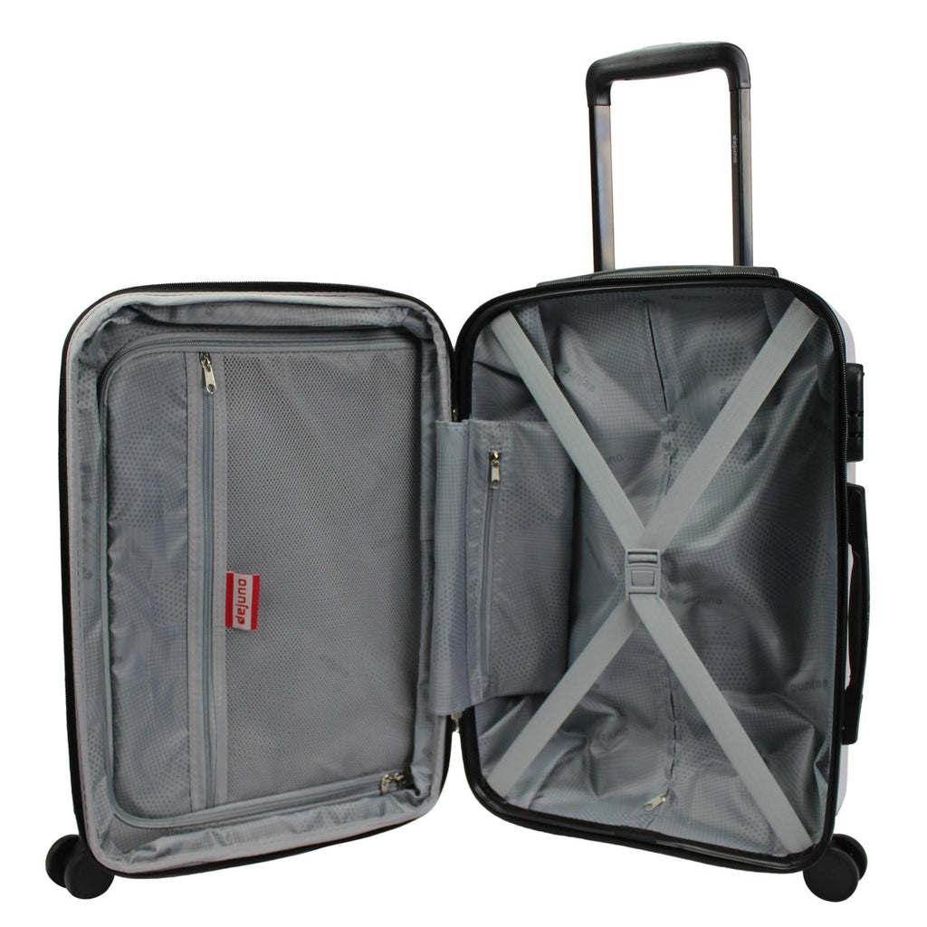 World Traveler Dejuno Pink Marble 3 - Piece Expandable Spinner Luggage Set