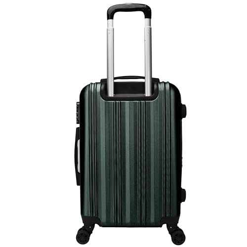 World Traveler Kemyer Quest 29-Inch Hardside Lightweight Expandable Spinner Suitcase Luggage - British Green