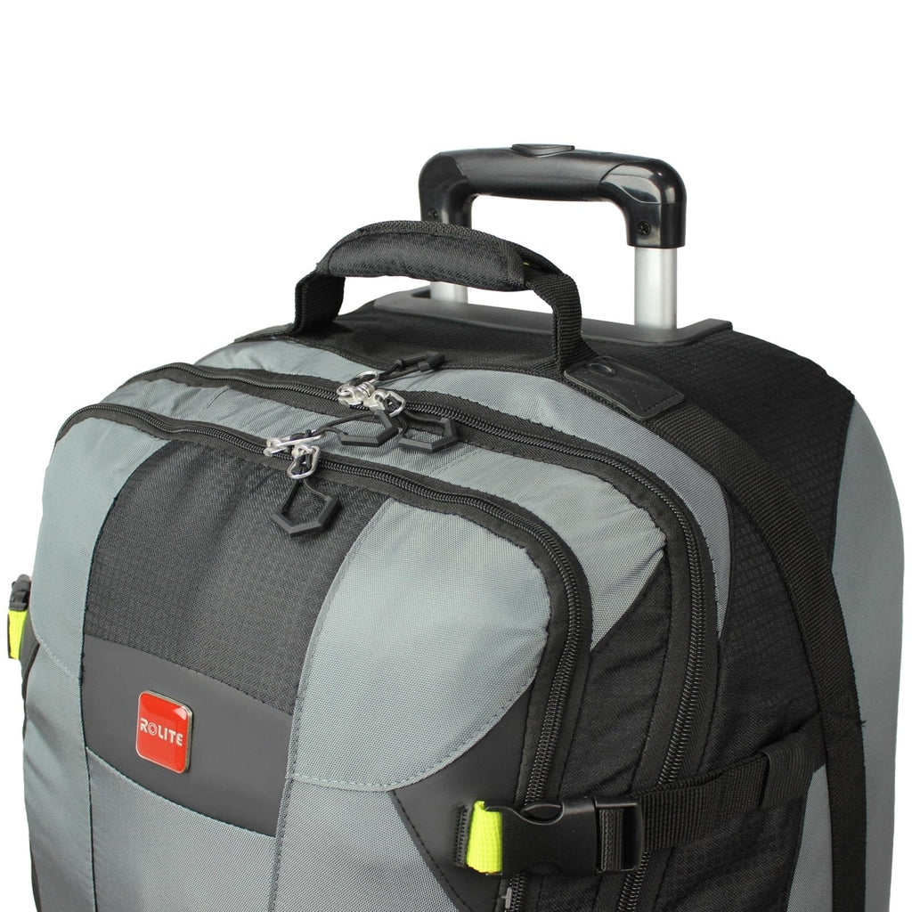 World Traveler Rolite Alpine Upright Style Lightweight 30 - Inch Rolling Duffel Bag - Grey