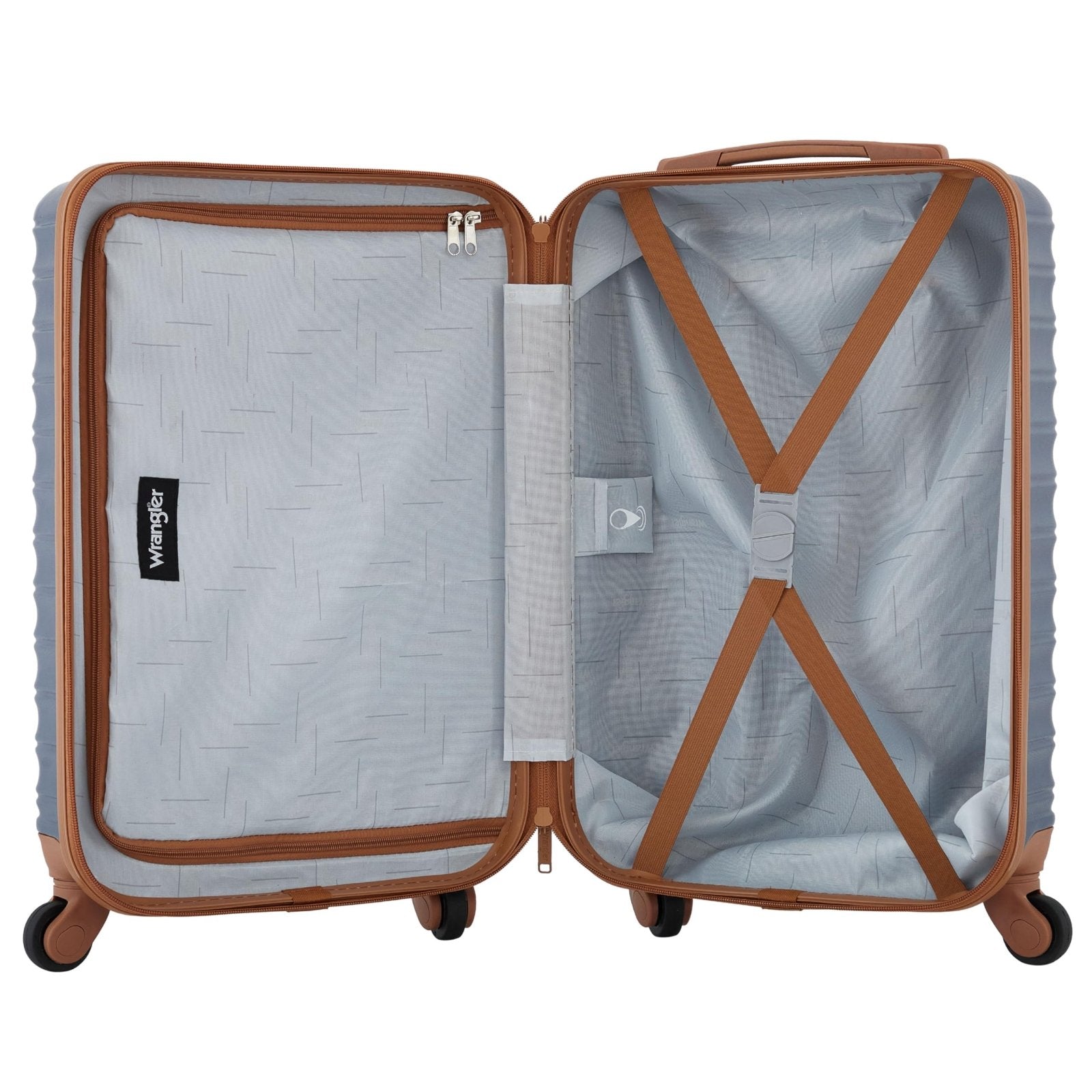 Wrangler 22" Outrider Hardside Carry - On Luggage, Vintage Indigo