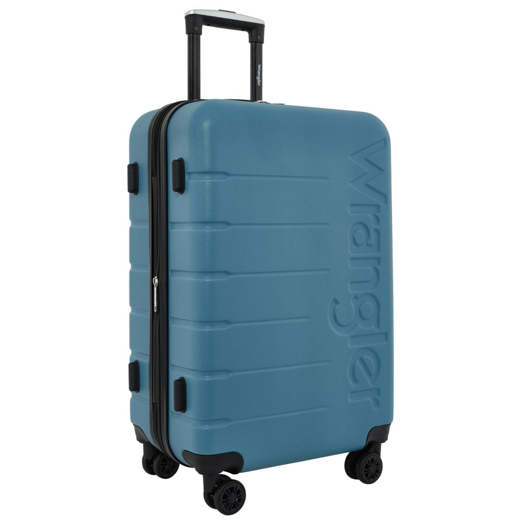 Wrangler Maverick 3 Piece Luggage Set, Blue Heaven