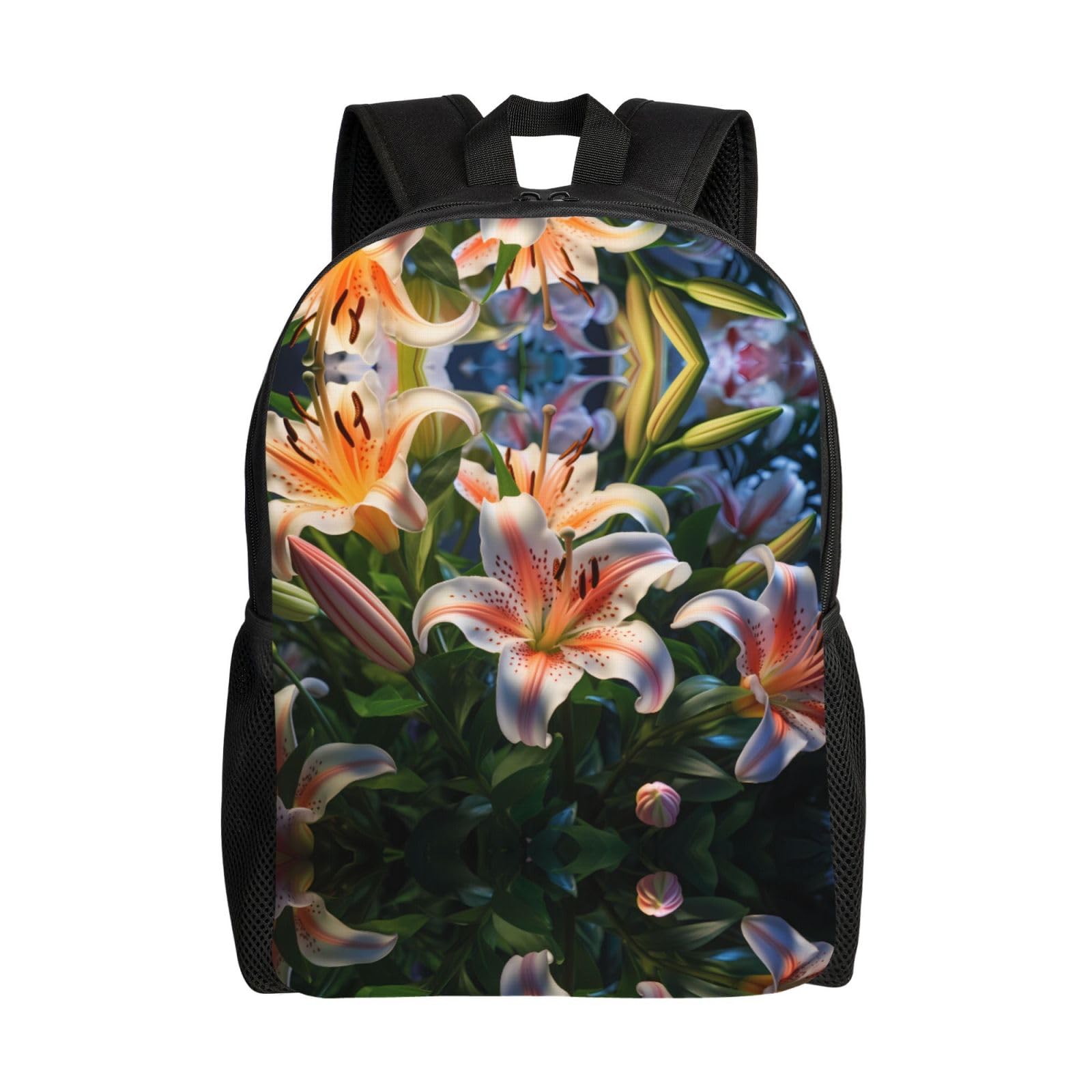 WZYCWB Lilies in Bloom Casual travel bag perfect for work the gym commuting or travel