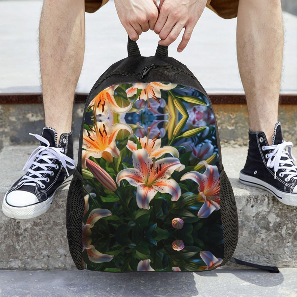 WZYCWB Lilies in Bloom Casual travel bag perfect for work the gym commuting or travel