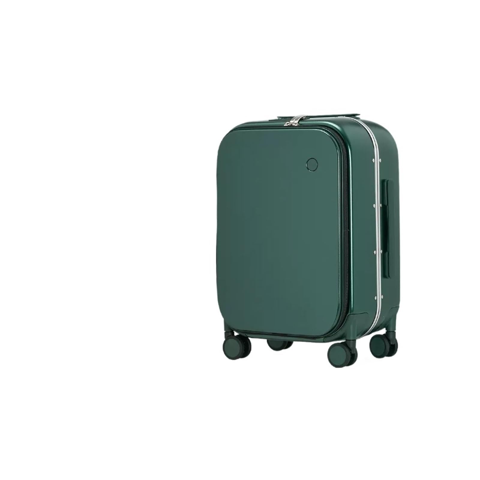 XTKSMAYY Compatible For Mixi Aluminum Frame Suitcase Carry On Rolling Luggage Beautiful Boarding Cabin 18 20 24 Inch M9260(Blackish Green,24Inches 600mm)