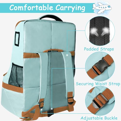 YOREPEK Padded Car Seat Travel Bag for Airplane, Baby Travel Essential