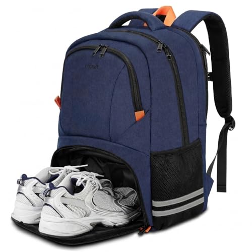 Ytonet Gym Backpack for Men Women, Travel Backpack Fit 15.6 Inch Laptop